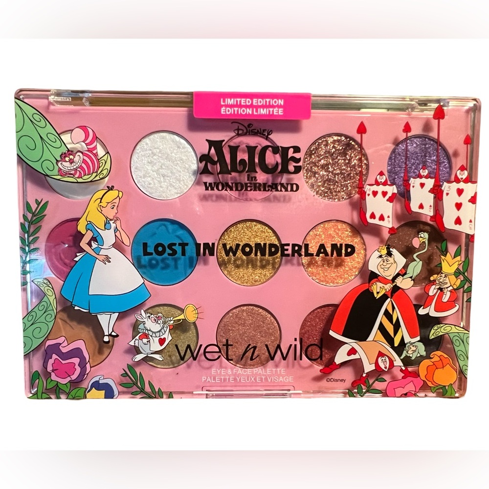 Disney Alice In Wonderland Wet & Wild Tea Anyone? Eye & Face Bronzer Palette Set - Picture 2 of 11